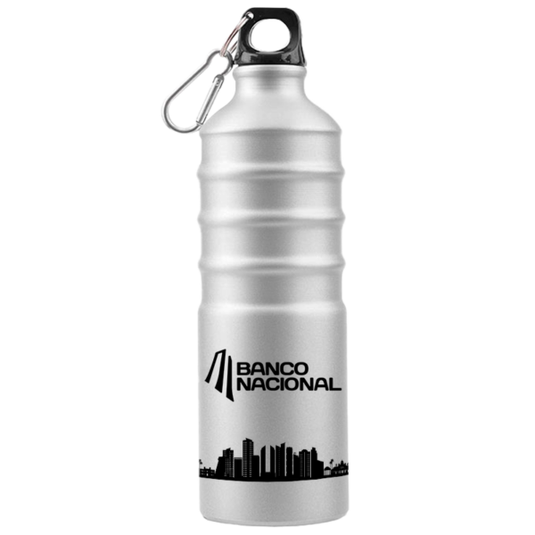 BOTELLA ROSCA/TEXTURA PLATEADA - Imagen 2